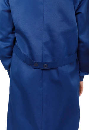 Халат СТАНДАРТ летний, т/синий-василек, женский Хал 013