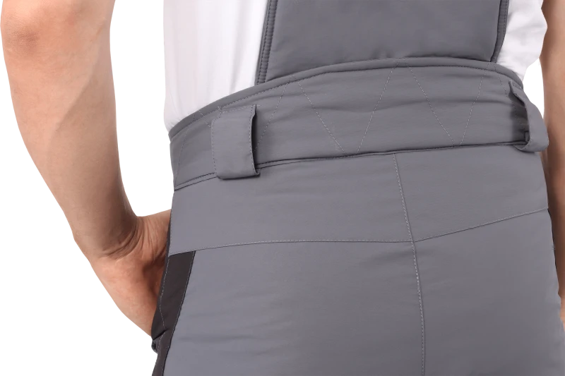 Брюки мужские ХАЙ-ТЕК от пониженных температур воздуха и ветра, механических воздействий и ОПЗ, серый/черный Брю 307