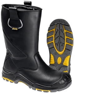 Сапоги iForm® ORIGINAL DIAMOND GRIP (ОРИДЖИНАЛ ДАЙМОНД ГРИП) с КП и КС нат мех, кожаные ПУ/нитрил