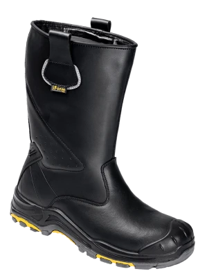 Сапоги iForm® ORIGINAL DIAMOND GRIP (ОРИДЖИНАЛ ДАЙМОНД ГРИП) с КП и КС нат мех, кожаные ПУ/нитрил