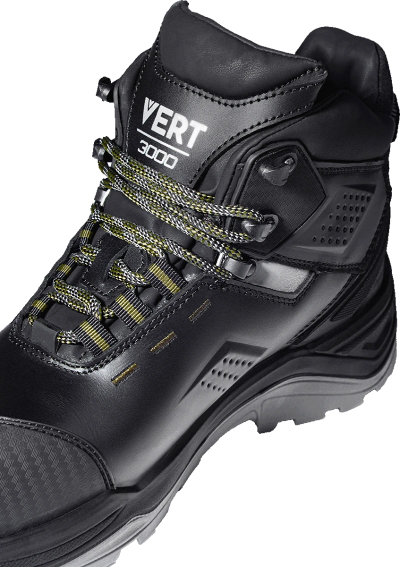 Ботинки VERT (VERT 3003) с КП и КС шерст.мех, кожаные ПУ/ТПУ