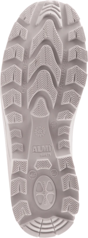 Полуботинки САНИТАРИ с МП (80007-011600), иск. кожа ПУ (белый) Пол 031