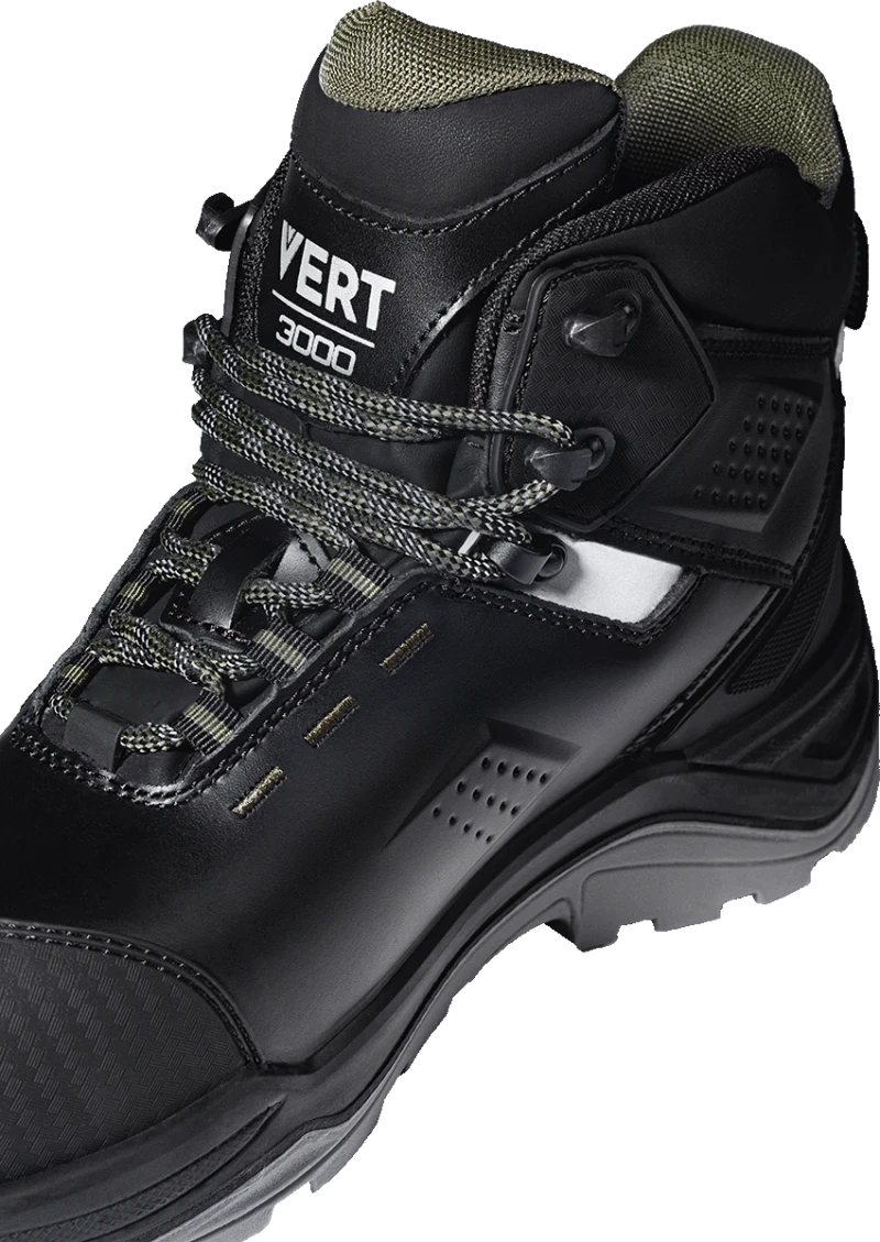 Ботинки VERT (VERT 3001) с КП и КС, кожаные ПУ/ТПУ