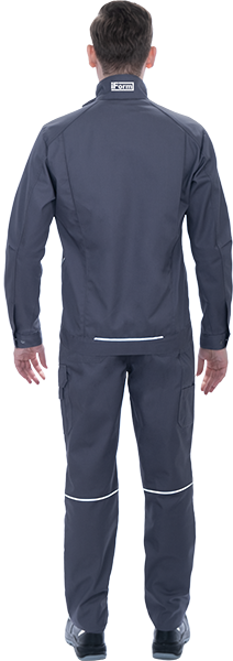 Брюки мужские GT от механических воздействий и ОПЗ, серый-т.серый