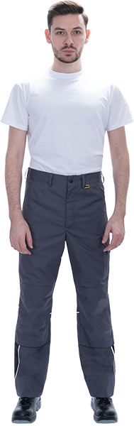 Брюки мужские GT от механических воздействий и ОПЗ, серый-т.серый