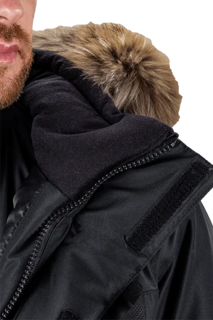 Куртка мужская iForm ORIGINAL от пониженных температур воздуха и ветра, механических воздействий и ОПЗ, черный