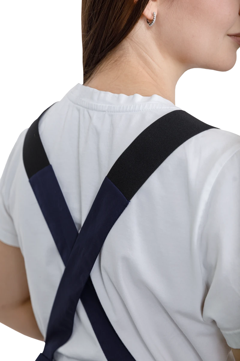 Фартук ЕВРО, т/синий