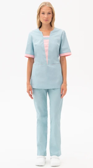 Костюм САНДРА, св.морская волна-св.розовый