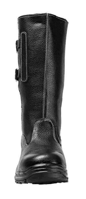 Сапоги TURBO высокие с КП и КС нат. мех, хромовые, ПУ/нитрил (м.60КПКСН)