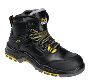 Ботинки iForm® ORIGINAL DIAMOND GRIP (ОРИДЖИНАЛ ДАЙМОНД ГРИП) с КП  и КС нат мех., кожаные ПУ/нитрил