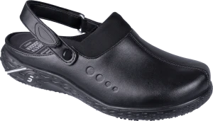 Полуботинки (тип сабо) DANY (ДЕНИ), женские, иск кожа, ЭВА/резина (черный/BLK) КРО 4349