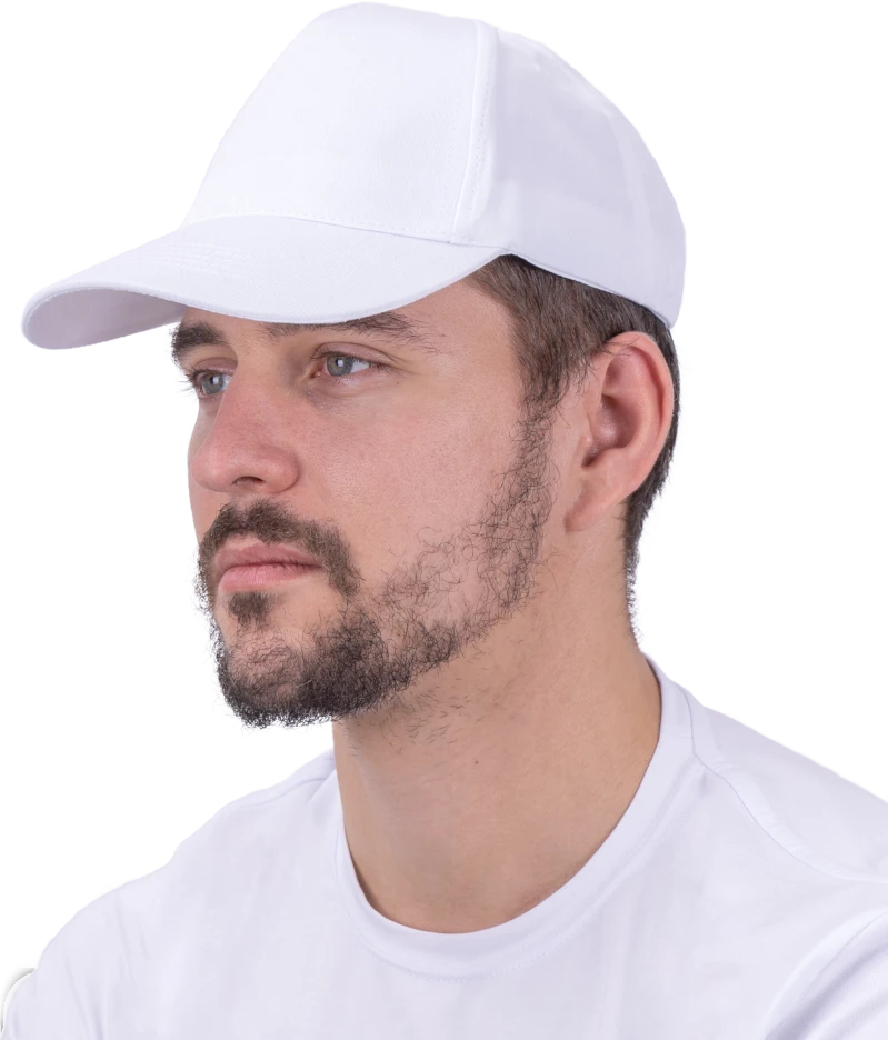 Бейсболка белая Шап 003.01