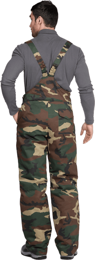 Костюм ТУРИСТ мужской от пониженных температур воздуха, механических воздействий и ОПЗ (куртка, брюки), цвет КМФ зелёный